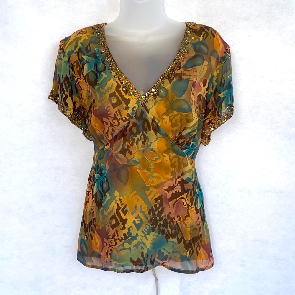 My Collection Water Color Shirt. Size XL